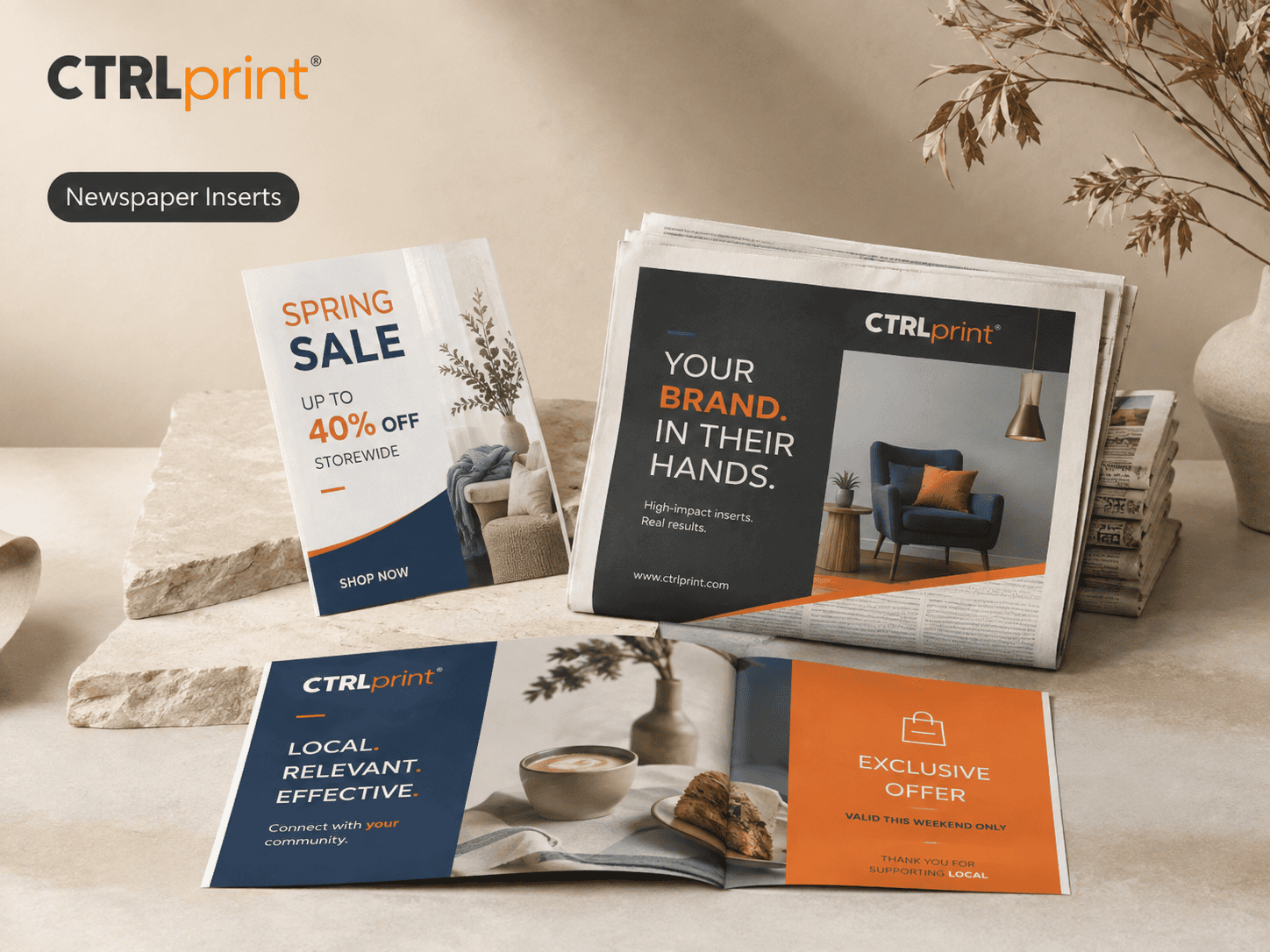 Newspaper Insert Printing by CTRLprint