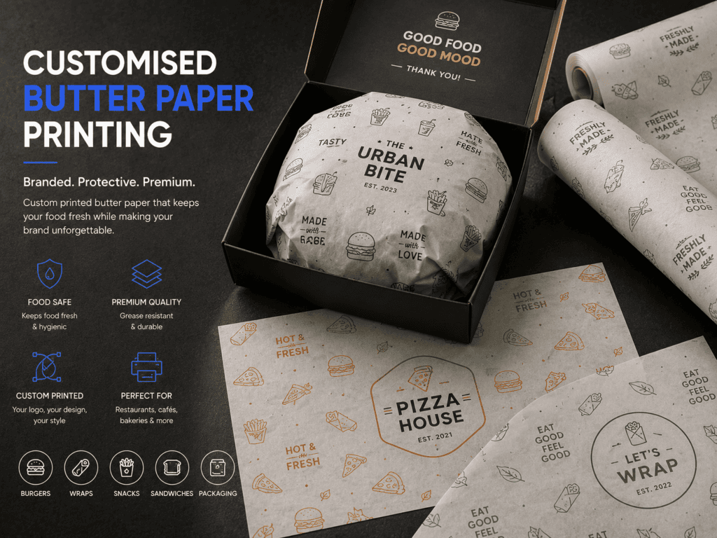 Customised Butter Paper Printing by CTRLprint
