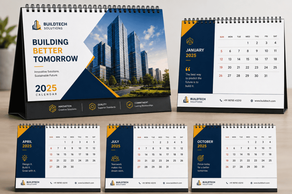 Desktop Calendar Printing by CTRLprint