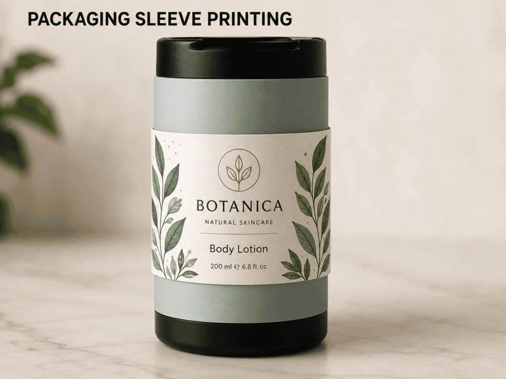 Packaging Sleeve Printing by CTRLprint