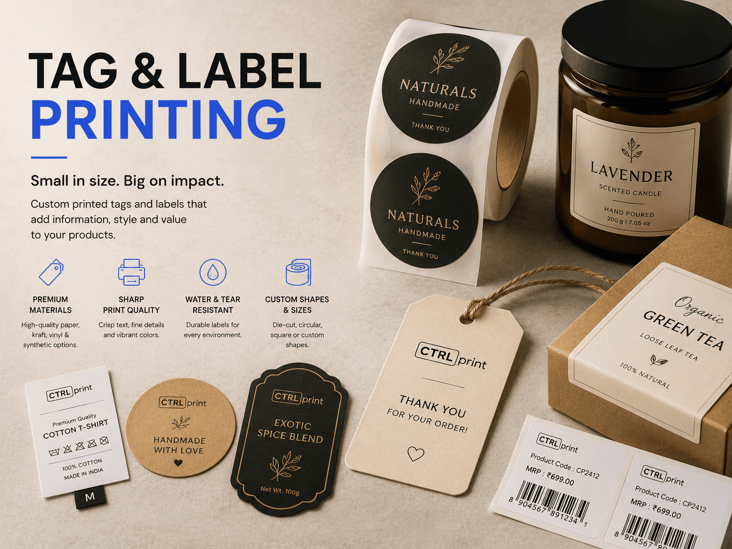 Tag and Label Printing by CTRLprint