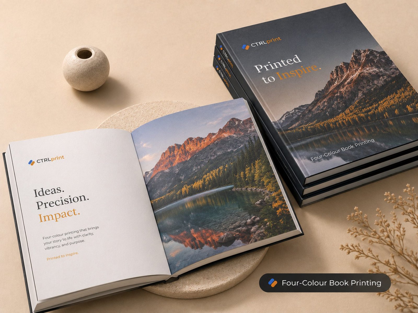 Four-Colour Book Printing by CTRLprint