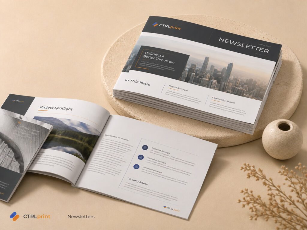 Newsletter Printing by CTRLprint
